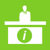 Przycisk elektronicznego biura obsługi klienta